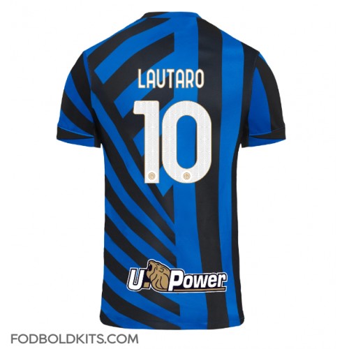 Inter Milan Lautaro Martinez #10 Hjemmebanetrøje 2024-25 Kortærmet